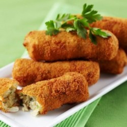 Vegetarische oesterzwam kroketten