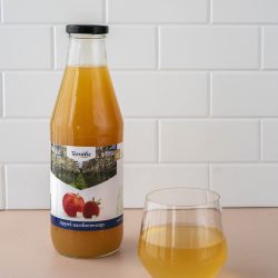 Appel-aardbeiensap