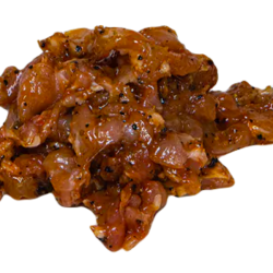 Gemarineerde dijenreepjes - Zwarte knoflook