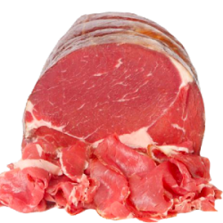 Gerookte ribeye - gesneden