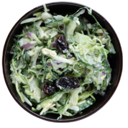 Salade - kool & rozijnen