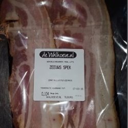 Zeeuws spek - Aan stuk